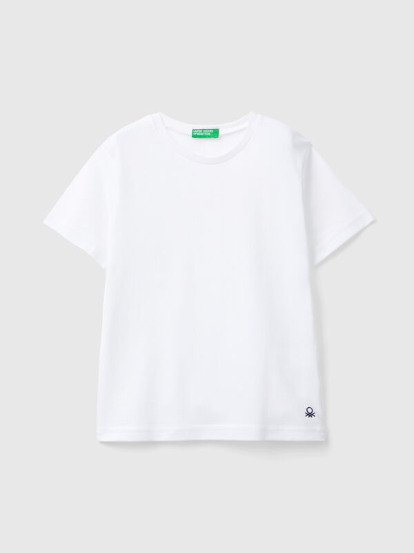 T-shirt em algodão puro Menino