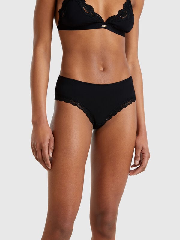 Cueca brasileira em Modal® stretch Mulher