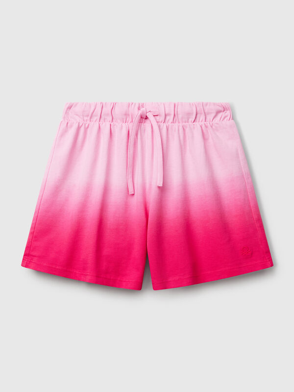 Shorts dip-dye Menina