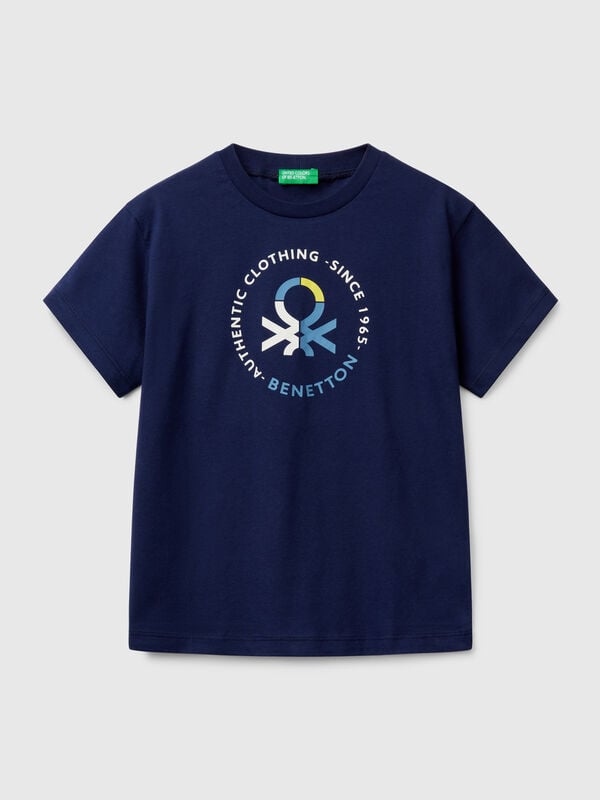 T-shirt de manga curta 100% algodão Menino