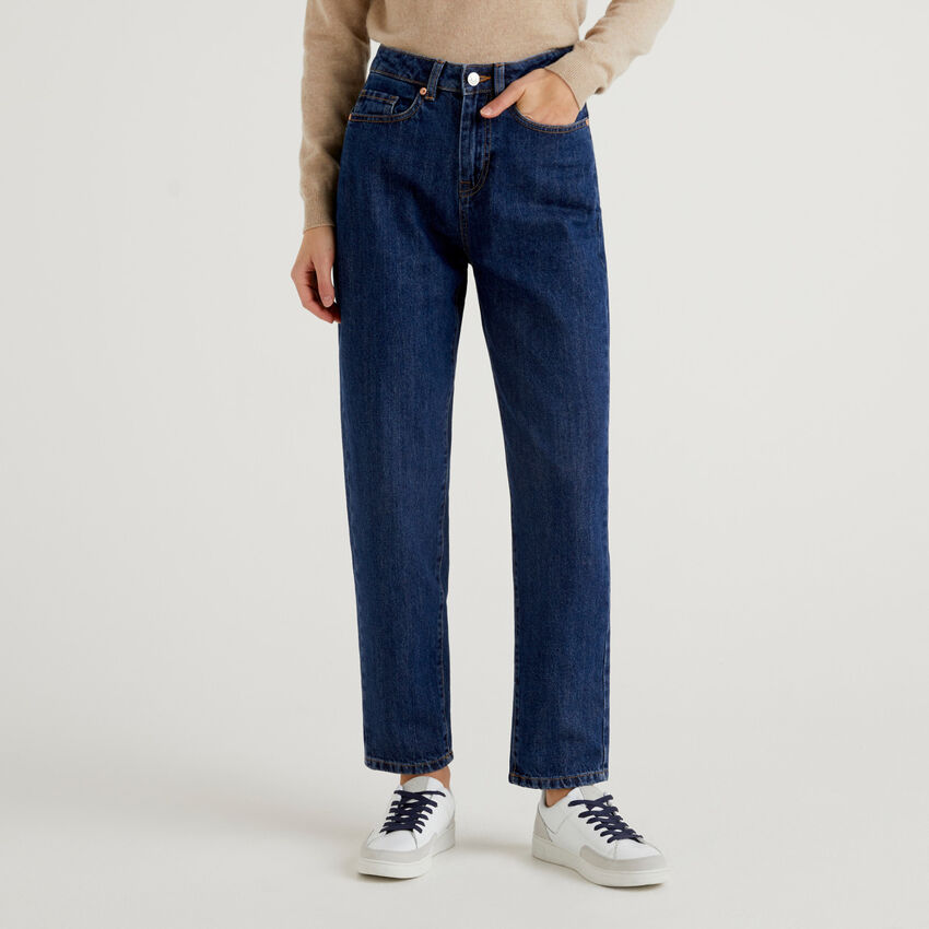 Jeans boyfriend 100% algodão