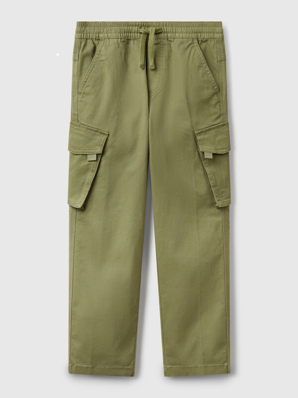 Calças cargo slim fit Menino