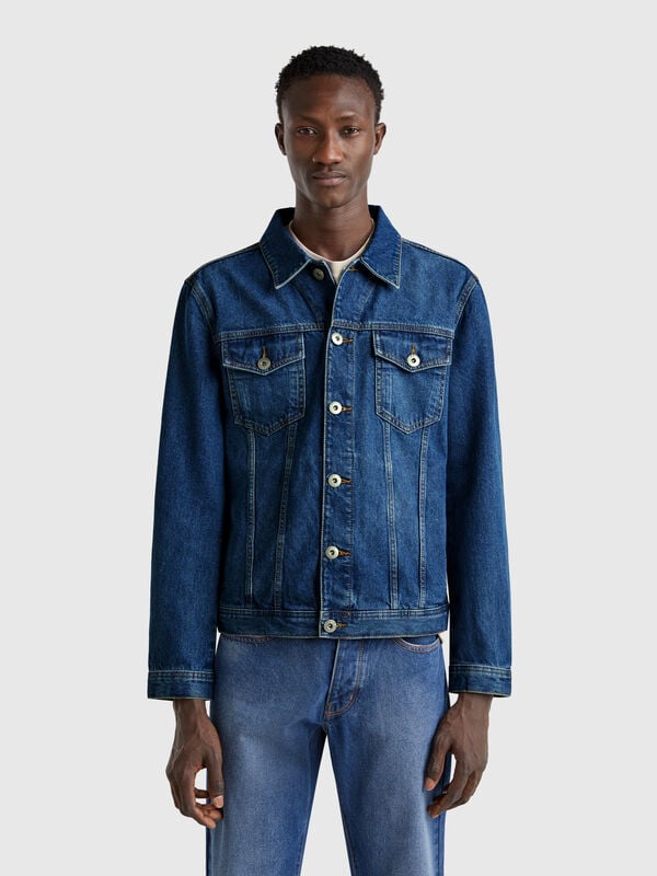 Blusão de jeans regular fit Homem