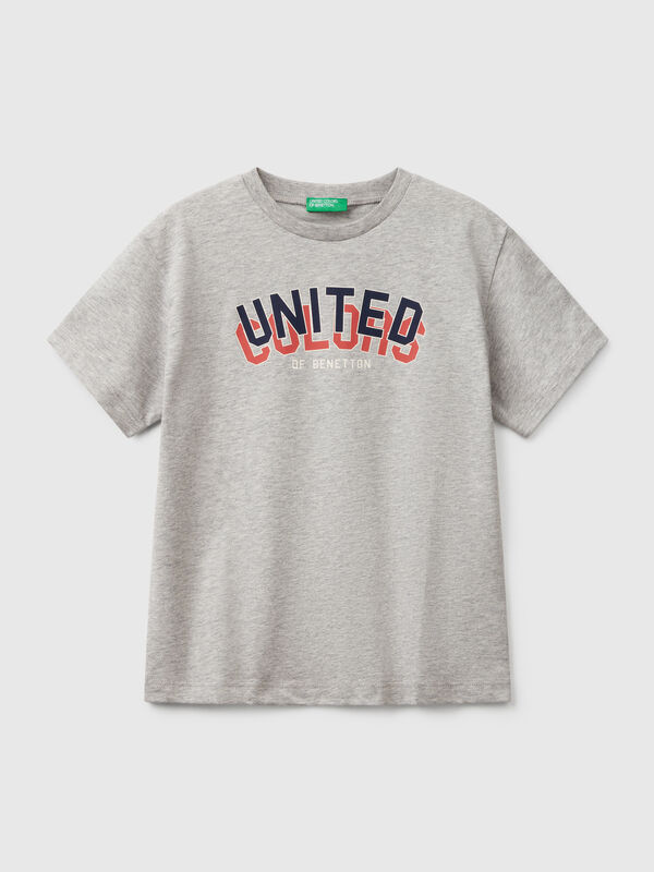 T-shirt de manga curta 100% algodão Menino