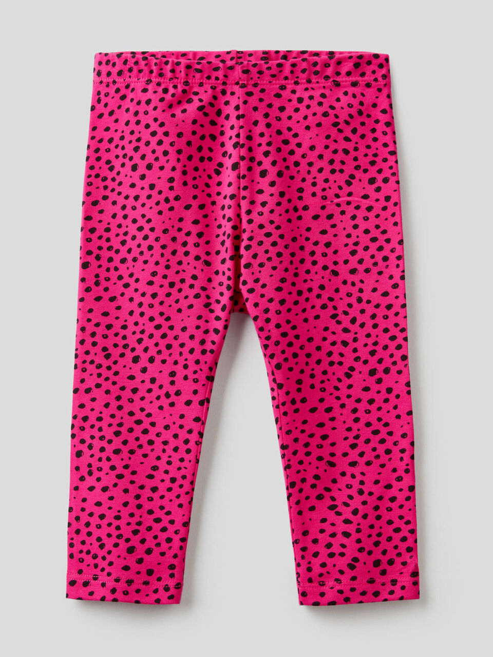 Leggings estampadas em algodão stretch image number 1