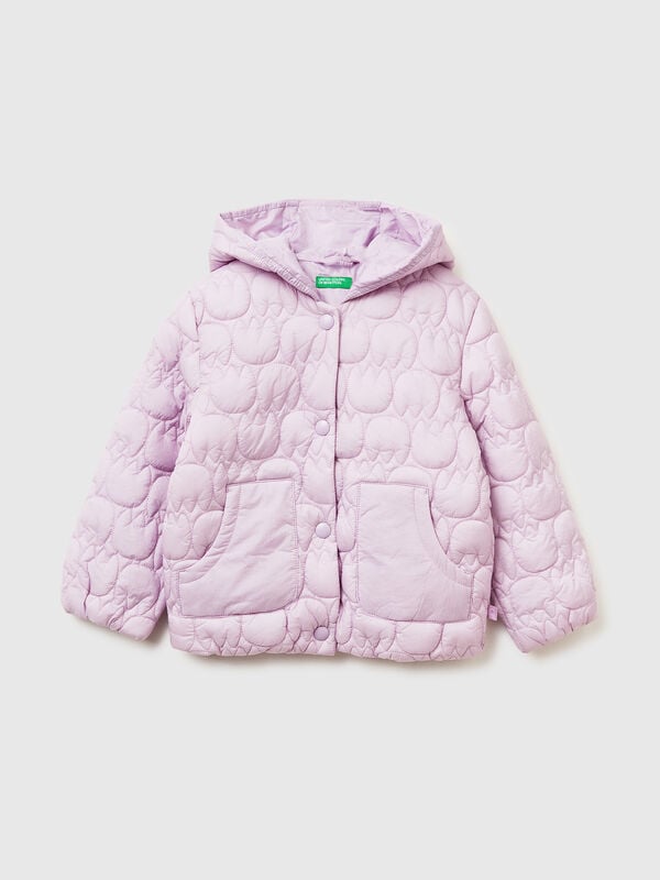 Casaco acolchoado em nylon “Rain Defender” Menina