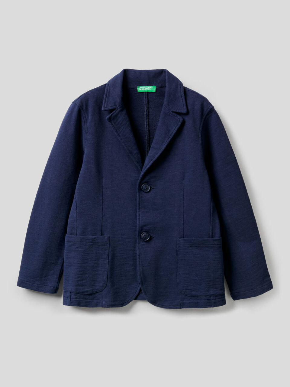 Blazer em felpo de puro algodão image number 1