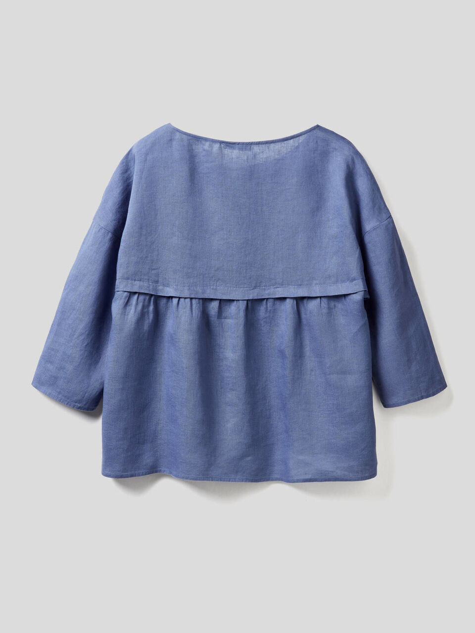 Blusa 100% linho com folho image number 2