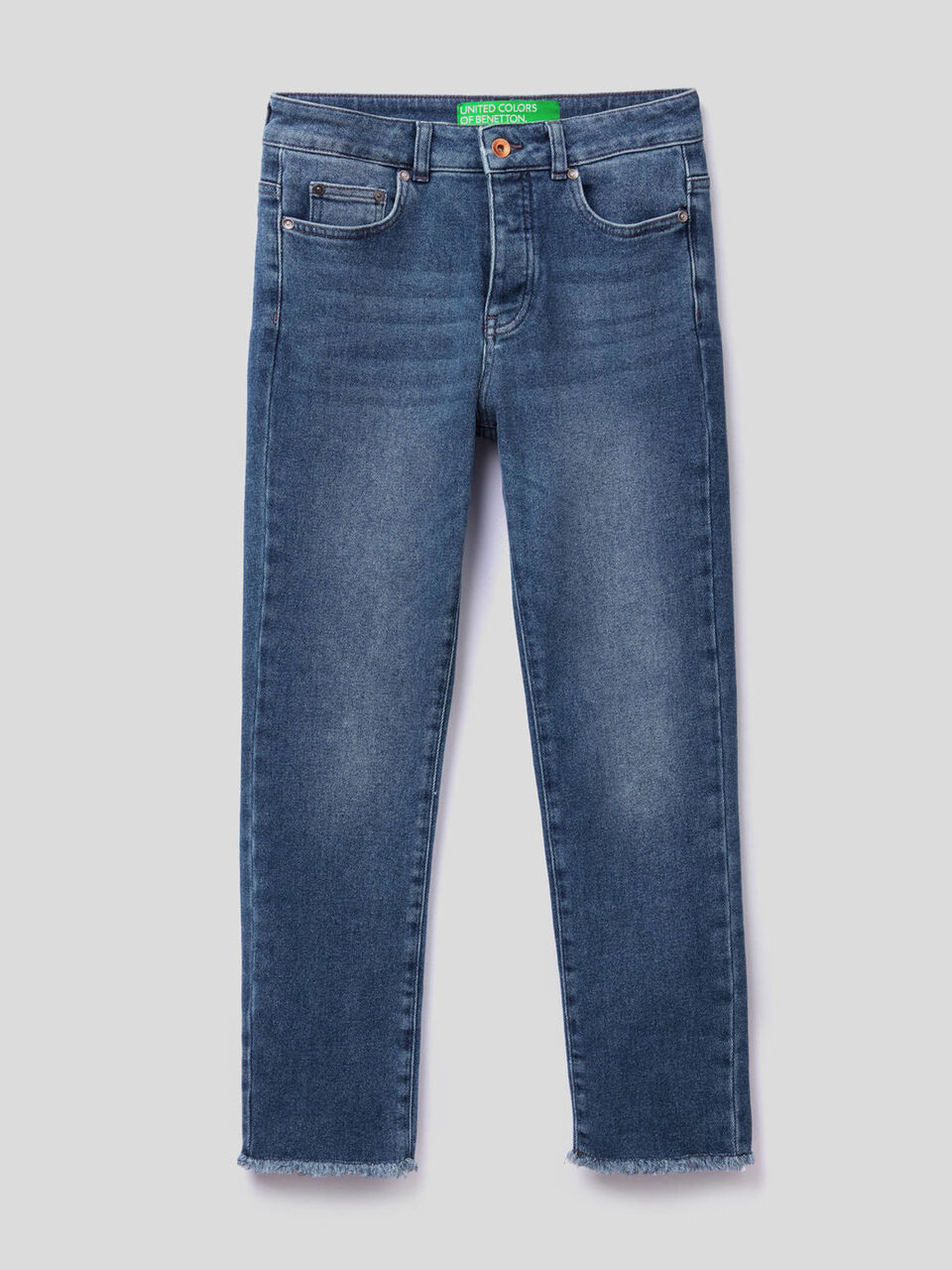 Jeans cropped cinco bolsos image number 1