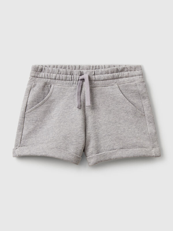 Shorts de lã 100% algodão Menina