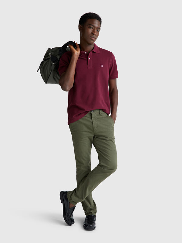 Polo regular fit Homem