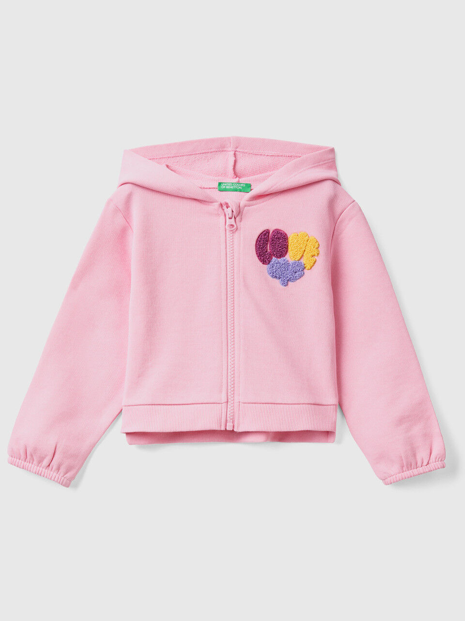 Sweat cropped com bordado