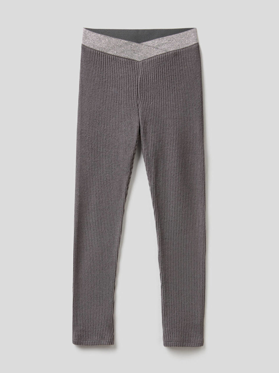 Leggings com cintura em lurex image number 1