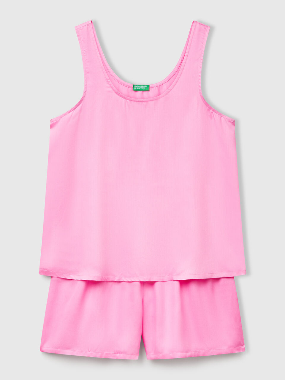 PYJAMA(VEST+SHORTS) Mulher image number 1