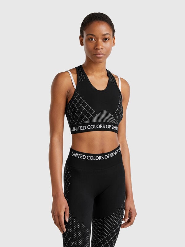 Top brassiere sem costuras Mulher