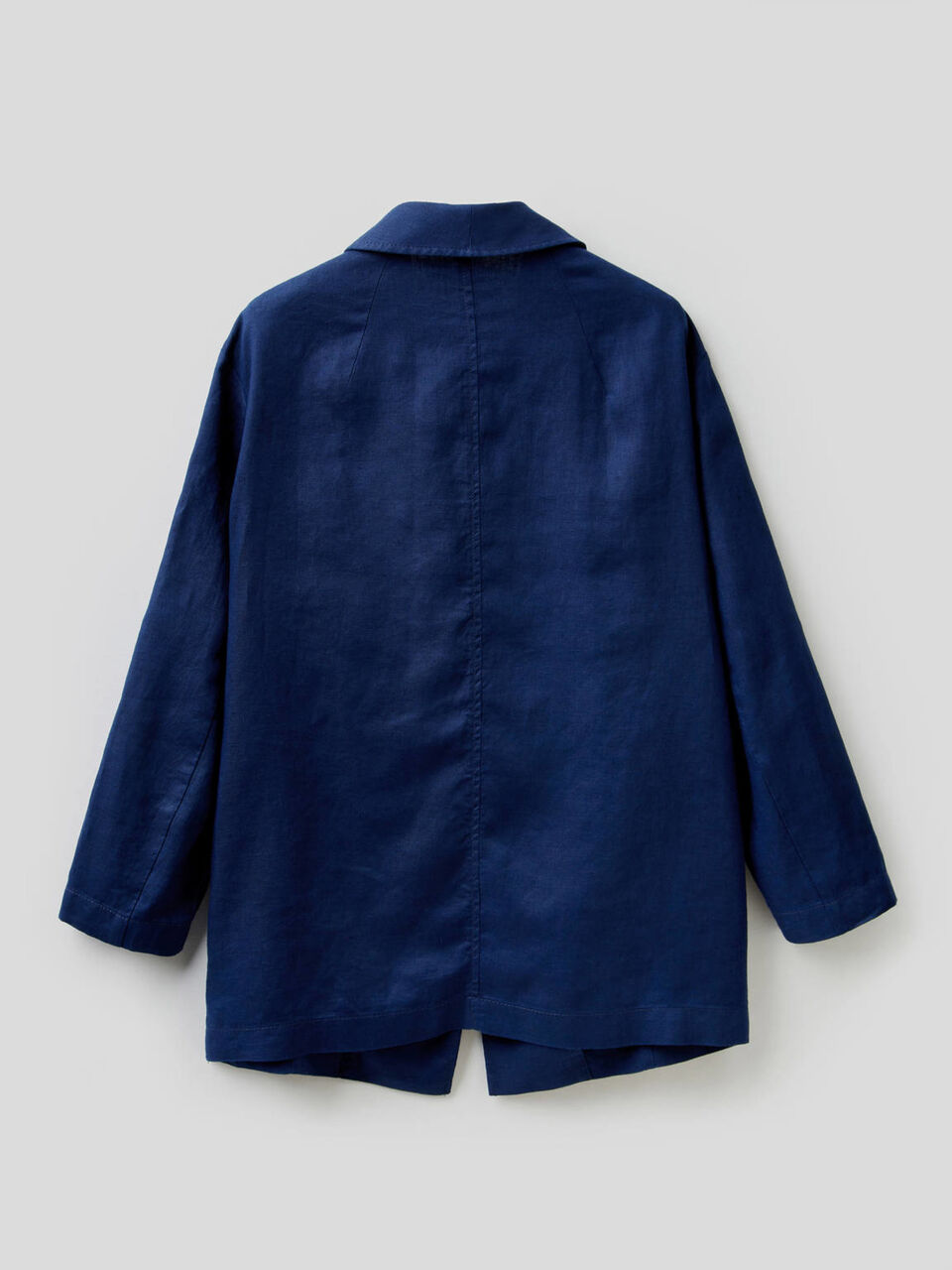 Blazer de linho com mangas 3/4 image number 2