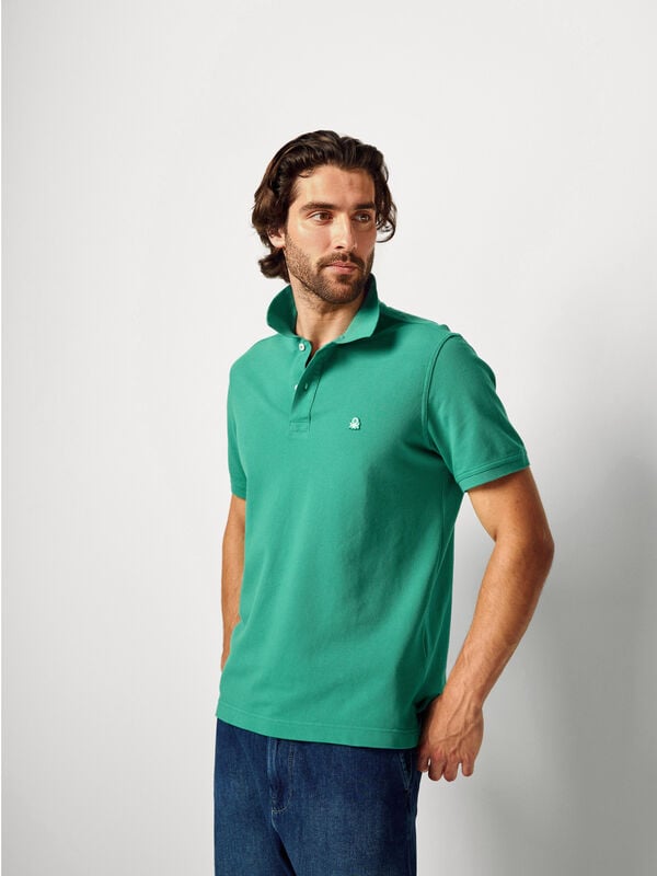 Polo regular fit Homem