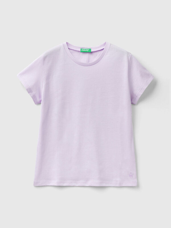 T-shirt em algodão orgânico quente Menina