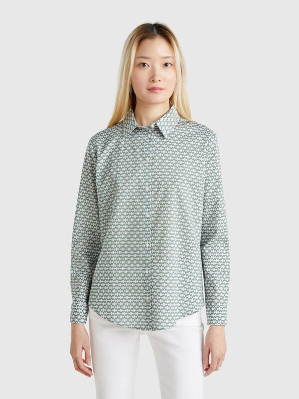 Camisa padrão Mulher