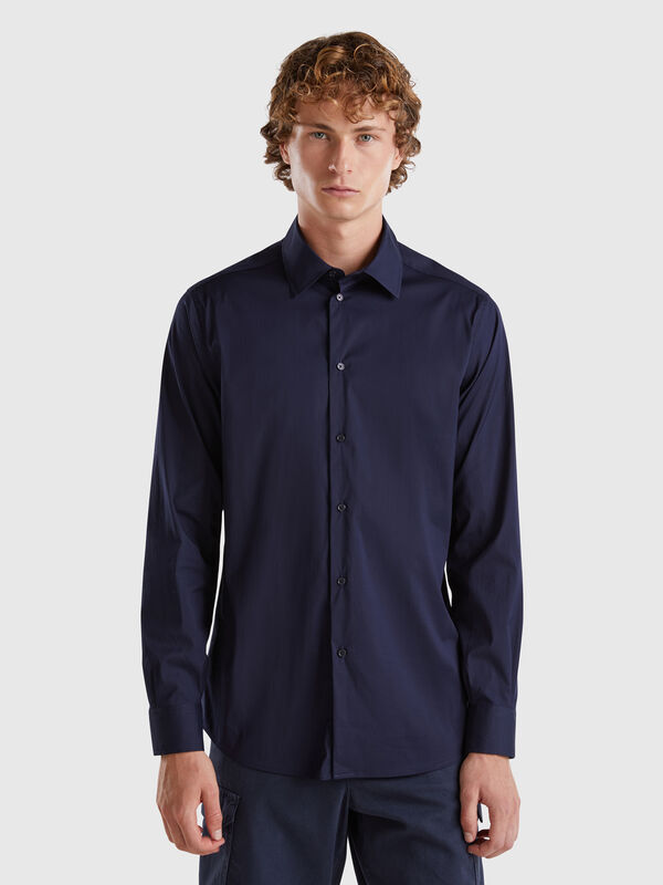 Camisa slim fit Homem