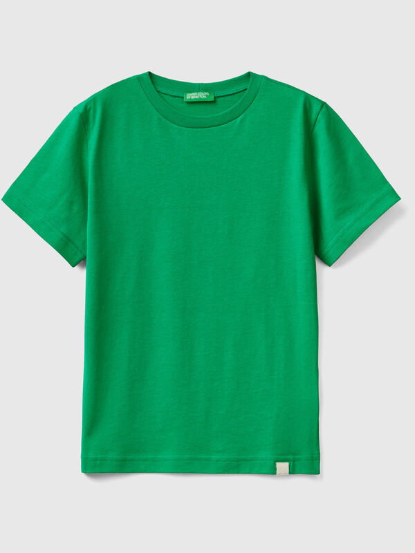 T-shirt em algodão orgânico Menino