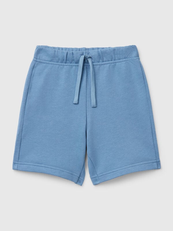 Bermudas em lã de algodão Menino