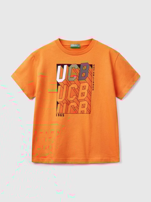 T-shirt de manga curta 100% algodão Menino