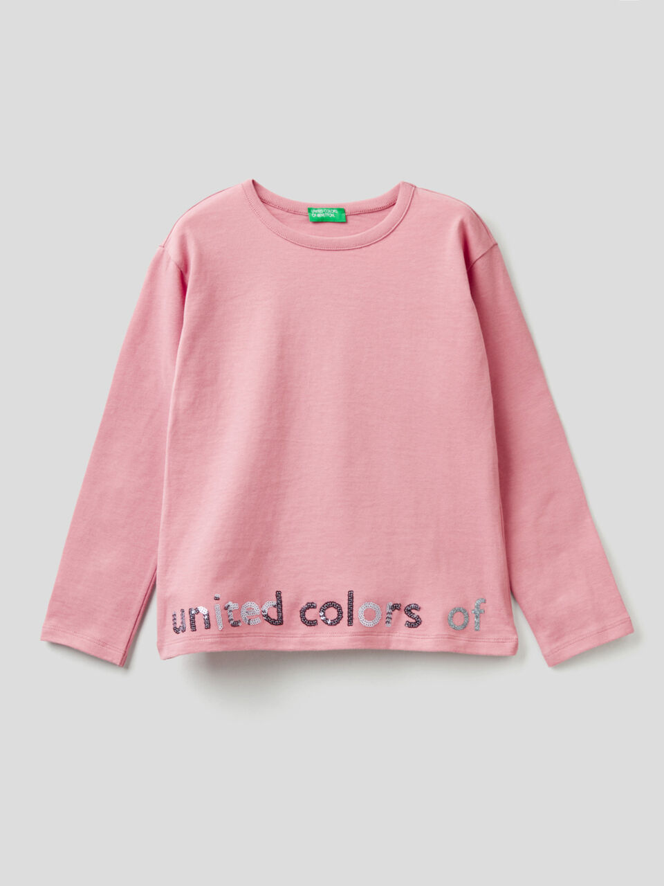 T-shirt com bolso em lantejoulas image number 1