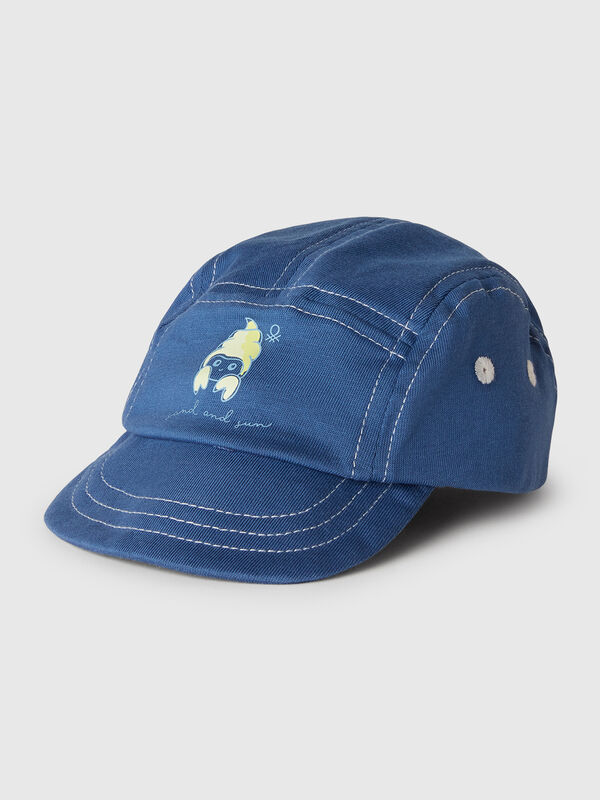 Boné baseball com estampa Recém-nascido