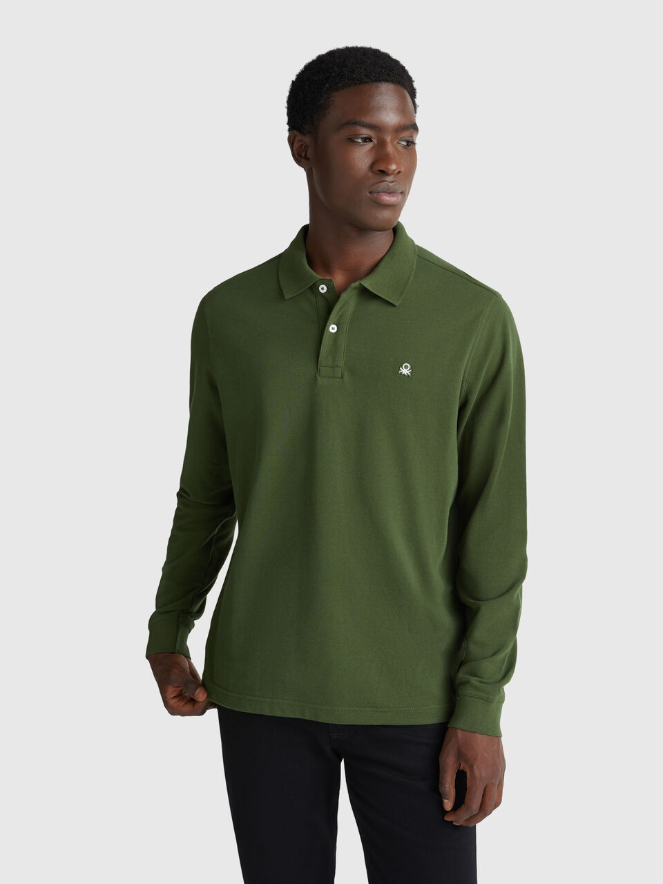 L/S POLO SHIRT Homem image number null
