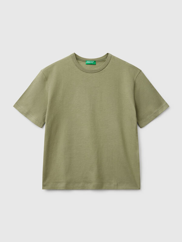 Camiseta com logo grande Menino