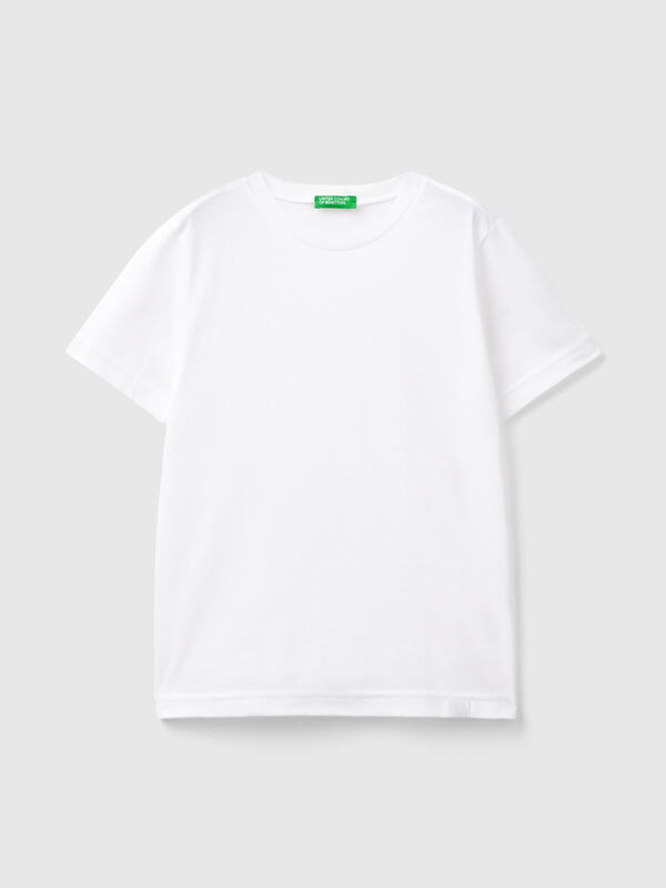 T-shirt de manga curta em algodão Menino