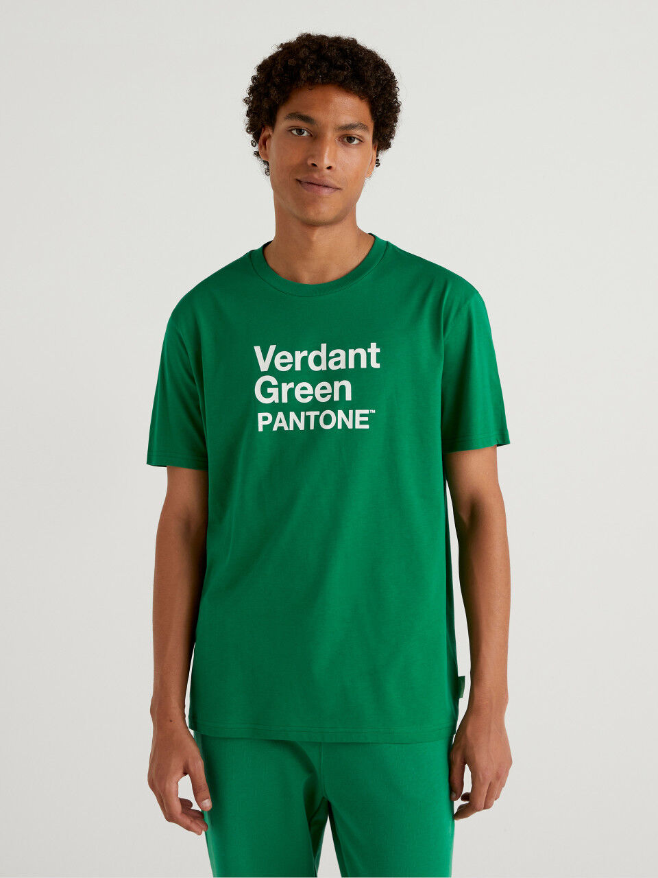 T-shirt verde BenettonxPantone™