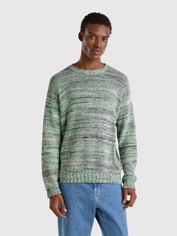 Suéter multicolorido Homem