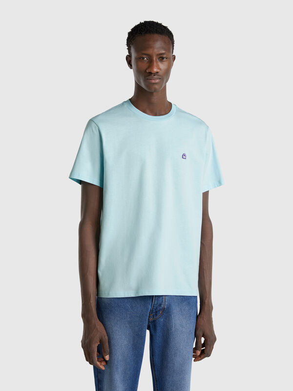T-shirt básica algodão  Homem