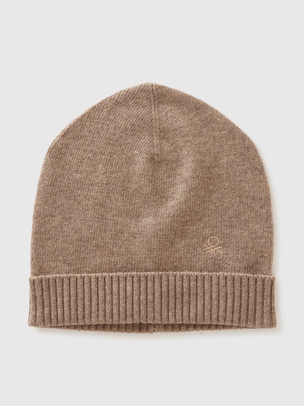 Gorro em caxemira mista Mulher