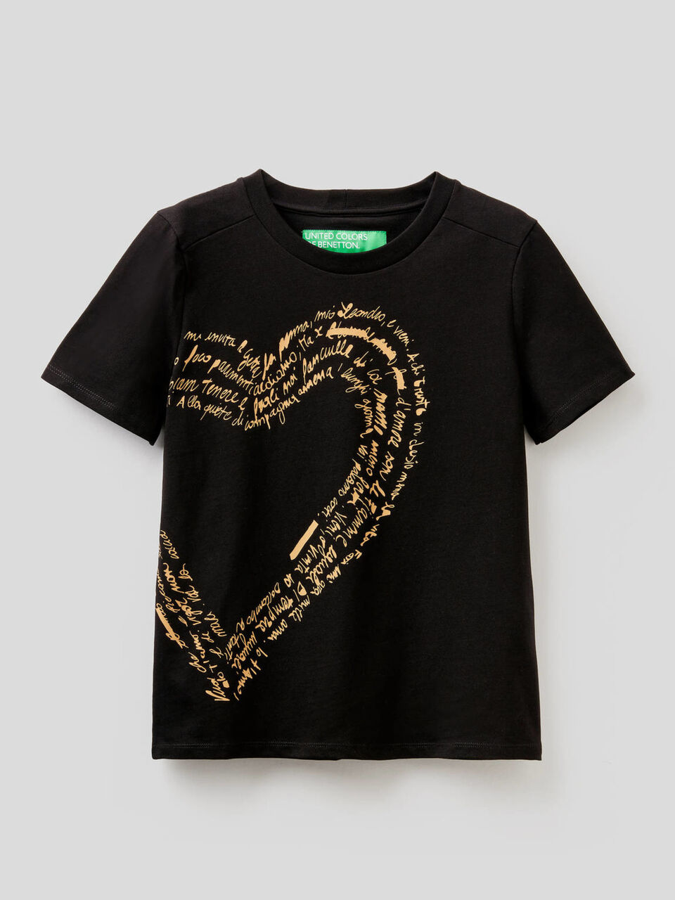 T-shirt em algodão orgânico com estampa image number 1