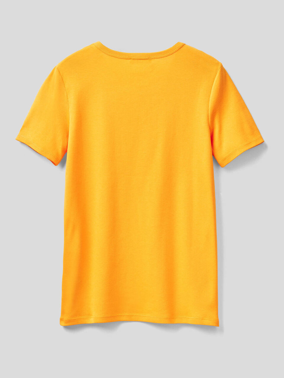 T-shirt em algodão de fibra longa image number 2