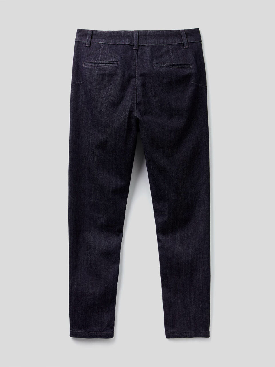 Chinos em denim de algodão stretch image number 2