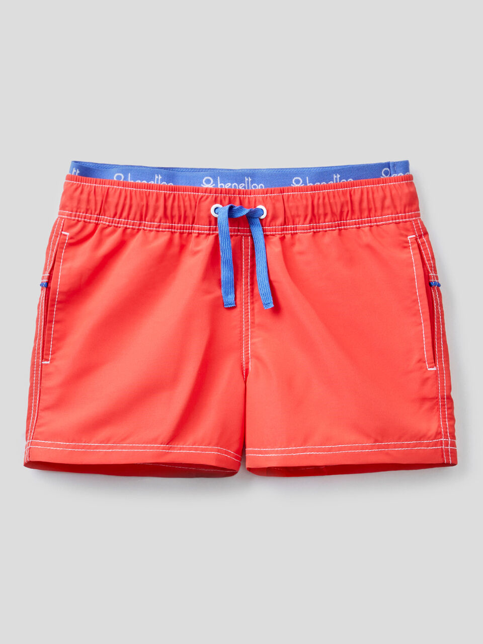 Boxers de banho com elástico logótipo image number 1