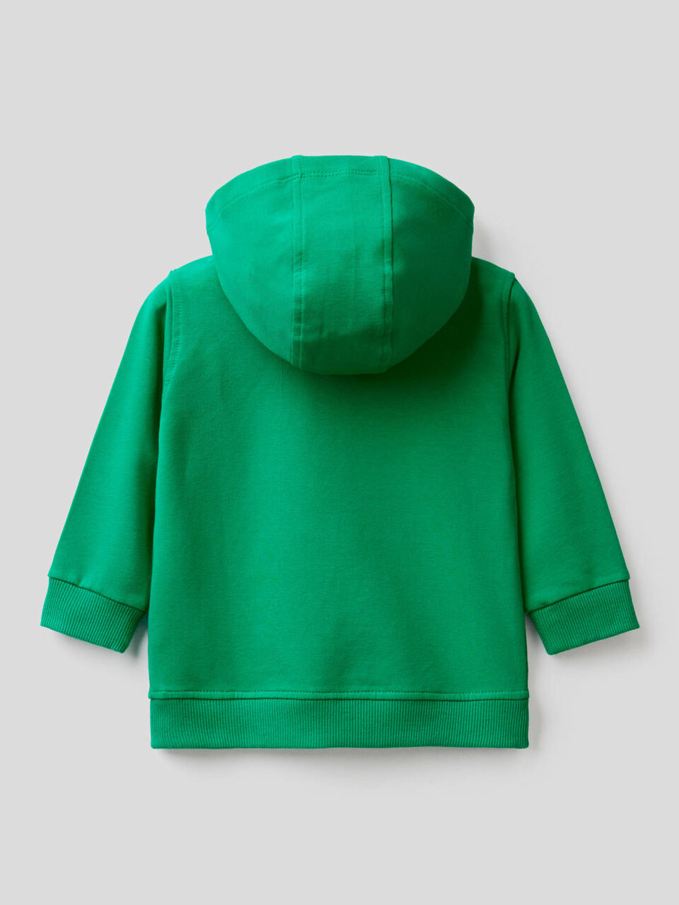 Sweat com capuz em algodão orgânico stretch image number 2