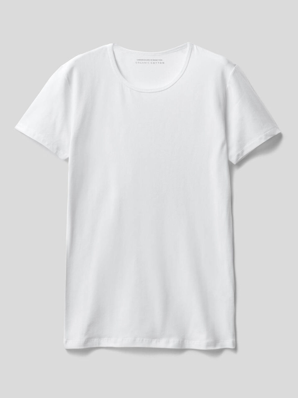 T-shirt em algodão orgânico stretch image number 1