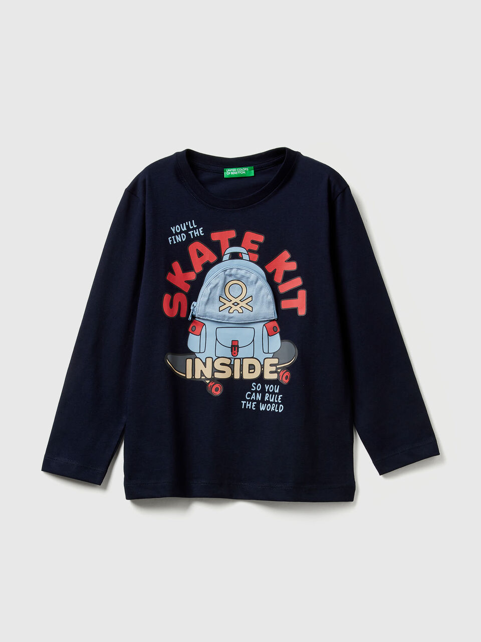 T-SHIRT L/S Menino image number 1