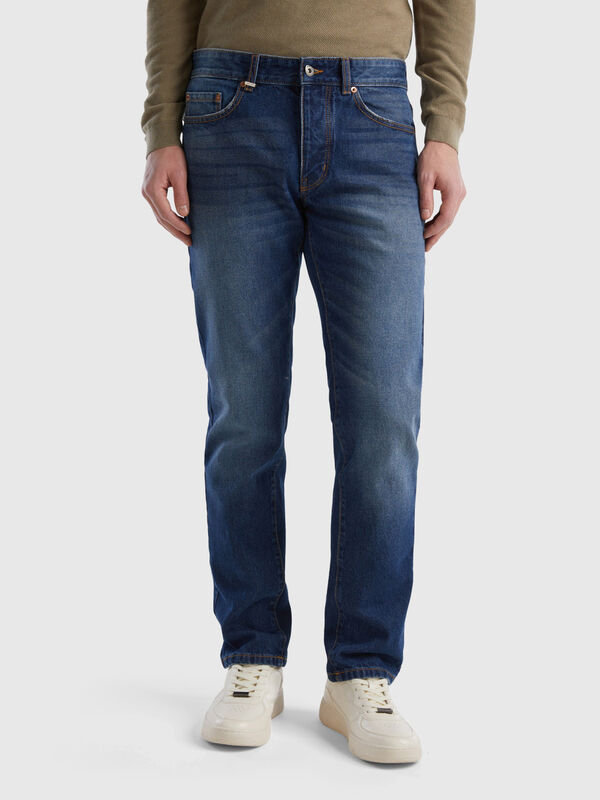redbat mens moda fita jeans tamanho 46 trending calças mans jeans 100  algodão, pintura calças jeans para homens marcas europeias