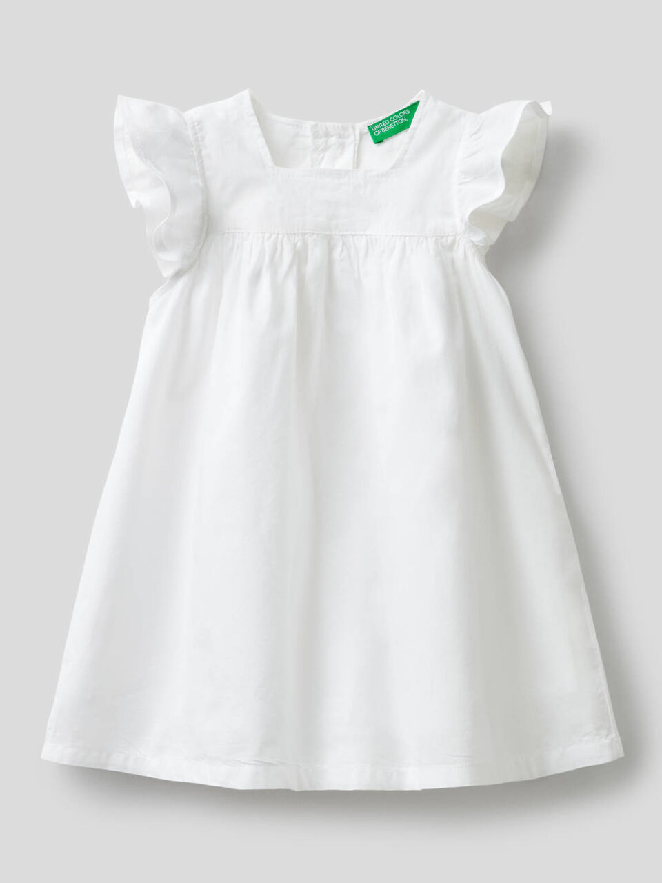 Vestido amplo em 100% algodão image number 1