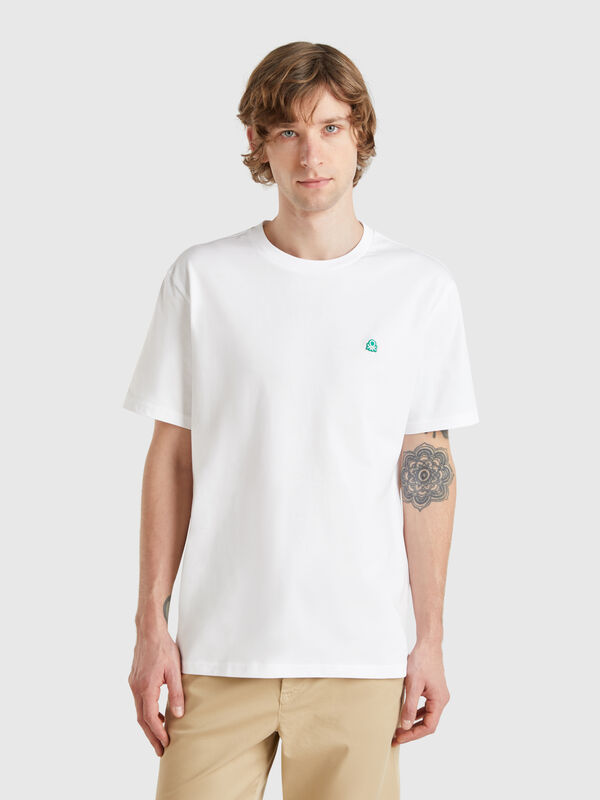 T-shirt básica algodão  Homem