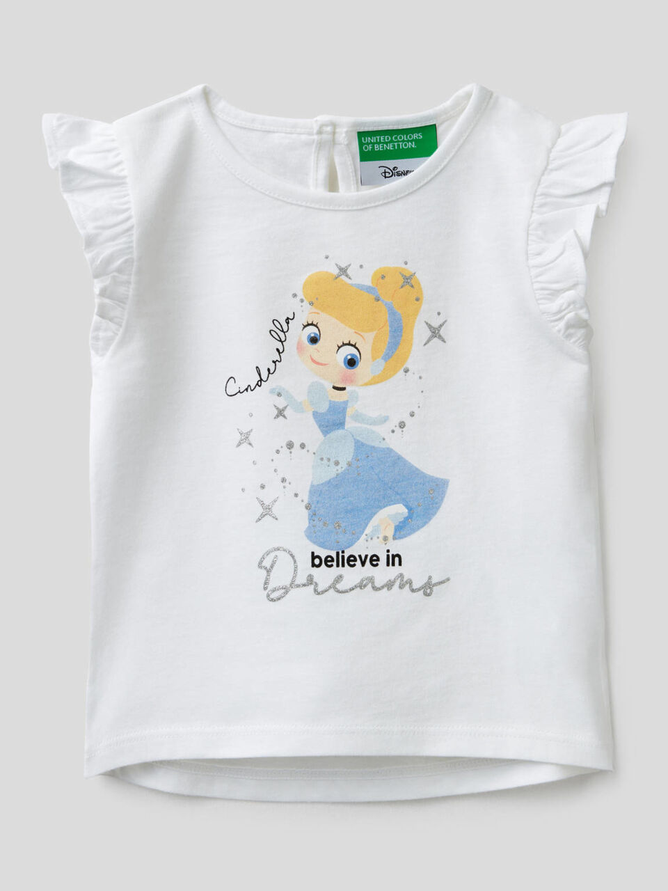 T-shirt com baby Princesa Disney image number 1