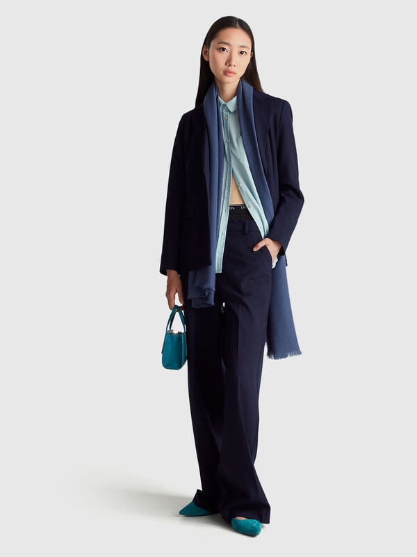 Blazer slim fit Mulher