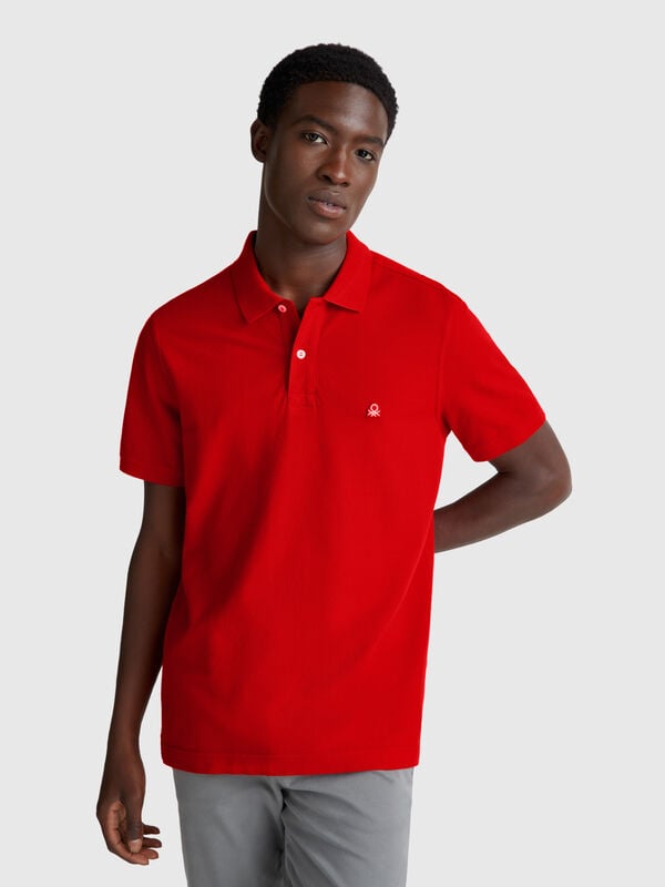 Polo regular fit Homem
