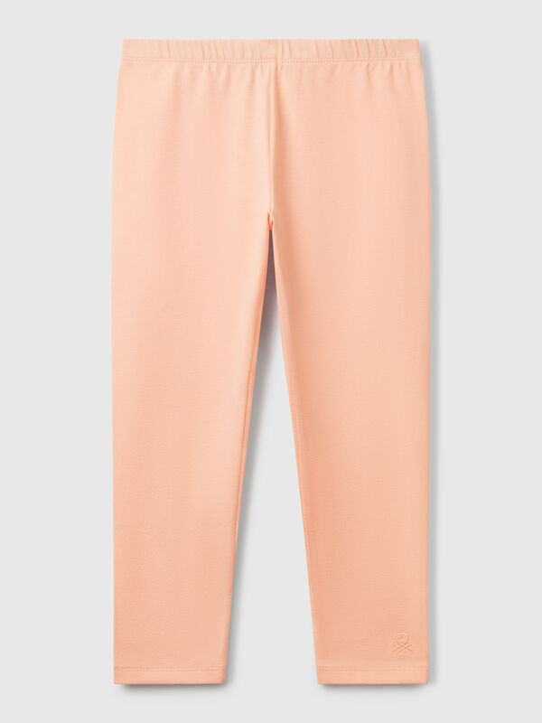 Leggings em algodão stretch Menina